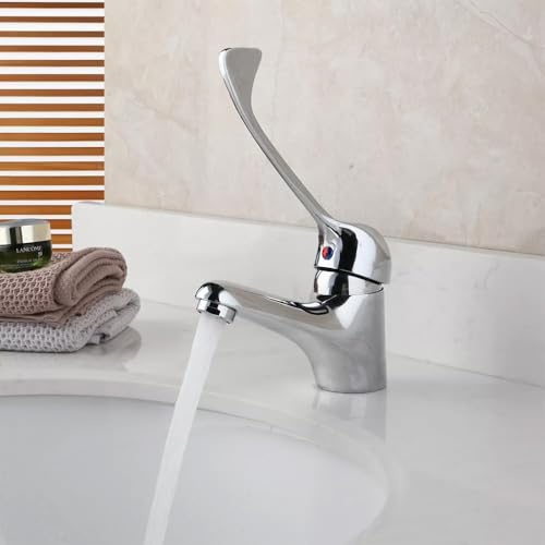 Hilton Medical Basin Mono Mixer with Extended Lever