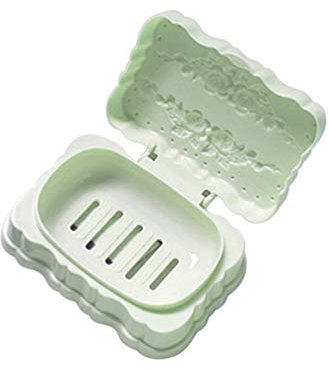 U-K Porte-Savon de Voyage Porte-Savon de Salle de Bain Boîte de Rangement avec Couvercle Pratique et Populaire Useful and Practical