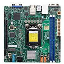 Supermicro X12STL-IF Carte mère Serveur Mini-ITX C252 LGA-1200, Daul LAN 1GbE