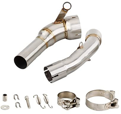 Marmitta Silenziatore Moto Fuga Decat Tubo Scarico Completa Eliminare Tubo Collegamento Per HUSQVARNA Per SVARTPILEN 401 2020 2021 Per VITPILEN 401 2021 Tubo Scarico ( Colore : For Pre Decat A Link Pp