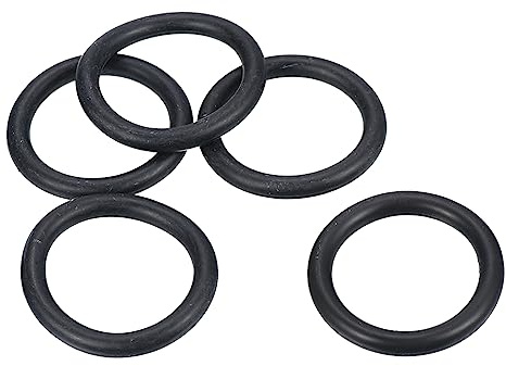 PATIKIL O Joint Torique Nitrile Caoutchouc 45mm OD 33.6mm ID 5.7mm Largeur, 5 Pcs Métrique Scellage Joint pour Robinet Plomberie Automobile Réparation, Noire