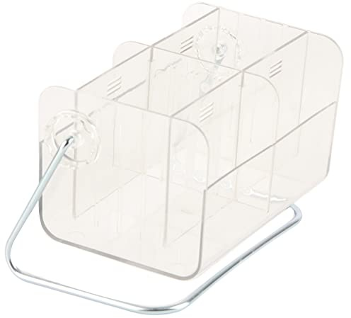 Klarer Desktop-Organizer aus Acryl Für TV-Fernbedienung, Handy-Aufbewahrung, Transparenter Fernbedienungshalter, Schreibtisch-Organizer, Transparente Handyhülle, Brillen, Kleinigkeiten, Aufbewahrungsb