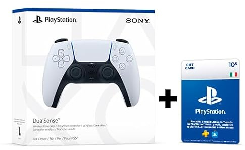 Playstation Sony 5 - DualSense Wireless Controller + 10 Store Gift Card | PSN Account italiano [Codice per email]