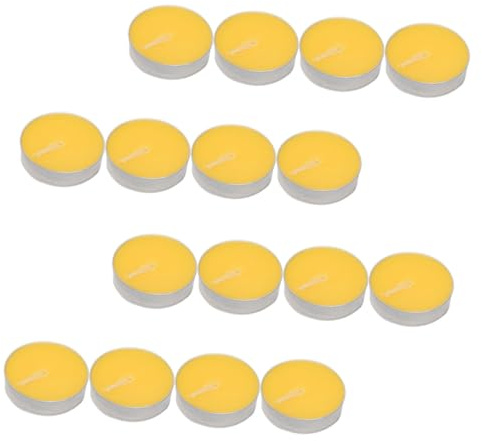 PRETYZOOM 16piezas Suplementos Para Salones De Té Velas Para Conservar El Calor Del Té Materiales Resistentes Económicas Para Fiestas y Decoración