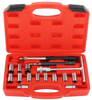 maXpeedingrods 17tlg Diesel Injektoren Einspritzdüse Fräser Set 17mm 19mm
