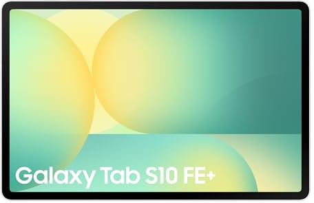 Samsung Galaxy S10 FE Android Tablet, Wifi, 256GB Storage, 8GB Memory, 13.1 Display, S Pen included, Long lasting Battery, Silver, 3 Year Extended Warranty (UK Version)