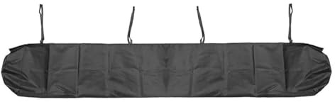 KIXZSAZ for Ultimate Outdoor With Retractable Awnings Easy To Use Cloth Awning Rail Protector Drive Away Awning, black, 3 meters