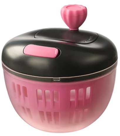 Générique Essoreuse À Salade 800 ML – Mini Lave-Légumes & Égouttoir | Sécheuse Manuelle avec Bol Passoire | Essoreuse Compacte pour Maison, Voyage & Utilisation Extérieure