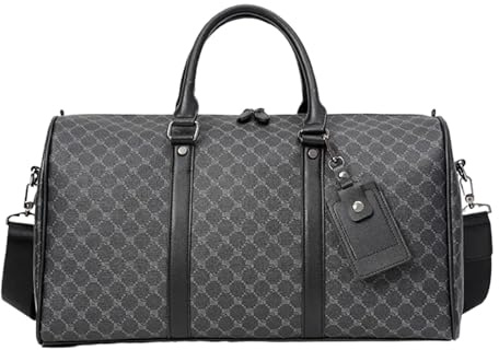 Reisetasche Leder Mode Tote Reisetasche Fitness Handtasche Leder Männliche Schultertaschen Business Große Reise Gepäcktasche Wasserdicht