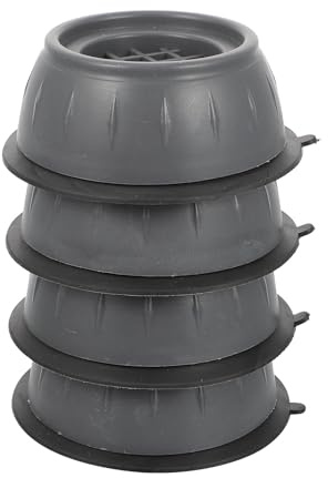Hoement Alfombrillas Antideslizantes para Lavadora 8 Piezas Base Amortiguadora para Muebles y Electrodomésticos Absorbe Vibraciones para Uso Hogar