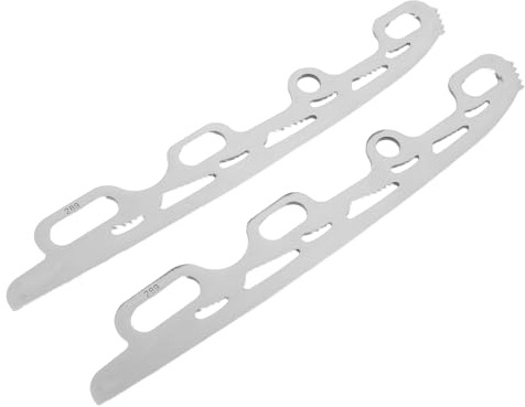 Beavorty Cuchillas de Acero Inoxidable Versátiles y Afiladas Precisión 1 Par Accesorio Adecuado para Patines de y Patinaje Artístico para Principiantes y Profesionales