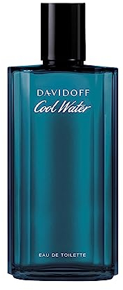 DAVIDOFF Cool Water - Eau de Toilette for Him - Aromatic Fragrance with Notes of Coriander, Mint, Lavender and Amber - Medium Longevity - 125ml