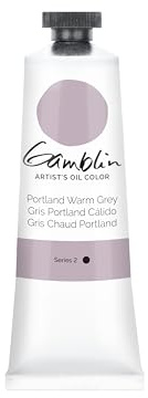 Gamblin Artist - Oelfarbe - 37 ml - Warmes Portland Grau