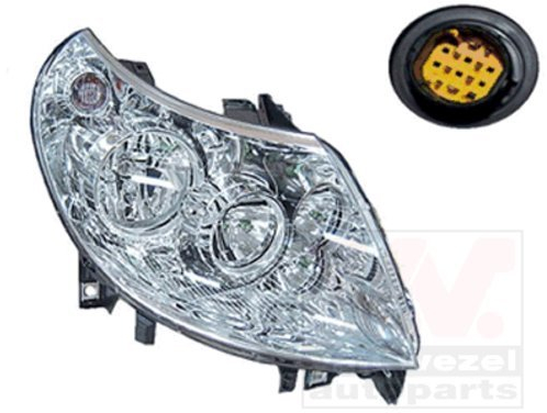 VAN WEZEL Hauptscheinwerfer 1651962