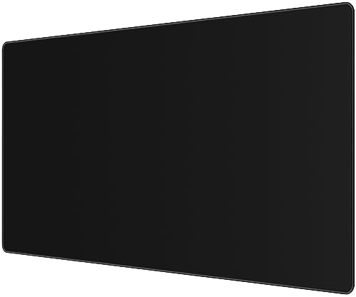 Anpollo XXL Gaming Mauspad 900x400x3mm XXL Mousepad Tischunterlage Large Size Multifunktionales Anti Rutsch schreibtischunterlage verbessert Präzision und Geschwindigkeit- schwarz