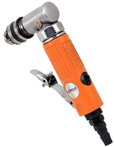 Backbayia Perceuse d'angle Pneumatique Porte-Embout Magnétique Foret Angulaire Mini Tournevis de Foret d'Air (7005l)