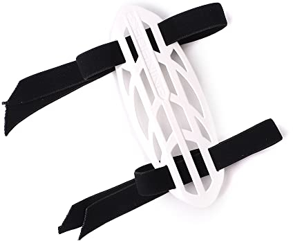 Bogenschießen Armschutz Bogensport Übung und Jagd Zahnräder Schützen PC Material Unterarmschutz Armschoner (White)