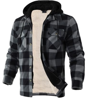 Gary Com Herren Full Zip Kapuzenpullover (1er Pack)