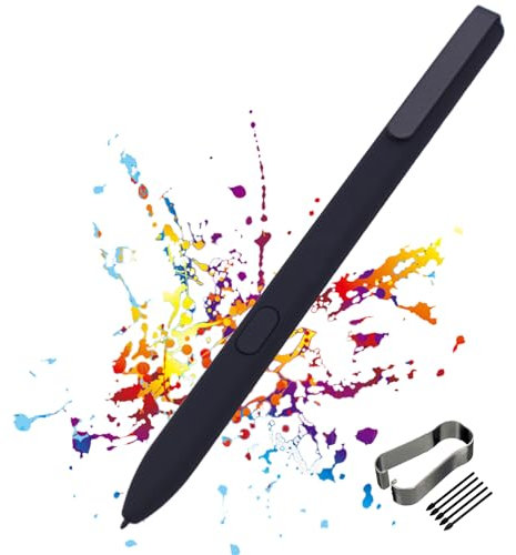 Stylus Pen for Remarkable 1/2 Tablet Notebook, Stylus for Remarkable 1/2, EMR Device Compatible, No Charging Needed, No Setup+ Tips/Nibs(Black)