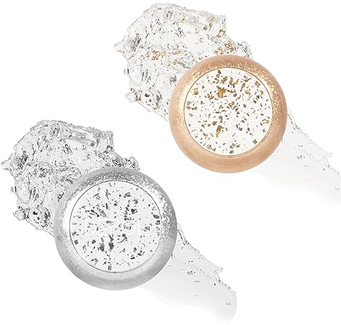 2 pièces Fard à joues à couleur changeante de température, crème hydratante à paillettes Blush Rouge pour joues et lèvres maquillage liquide Blush Gel teinté brillant imperméable