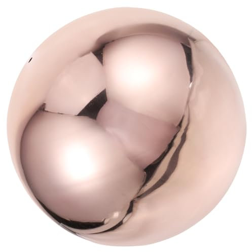 CAXUSD Sfere Acciaio Luminose Da Giardino Sfere Da Giardino in Acciaio Inossidabile Sfera Cava Riflettente Lucidata Specchio Ornamento Per Esterni