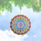 SUPERDANT Mandala Wind Spinners Mandala Wind Spinner Kinetic Sculpture Art Garden Outdoor Indoor Decorations Christmas Ornament Gifts for Women Mom Grandma 30cm