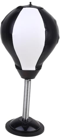 TOKIDNY Boxball Mit Saugnapf Für Schreibtisch Kleiner Miniball Zum Stressabbau Langlebiges Material Augenkoordination Überall Befestigbar Luftpumpe