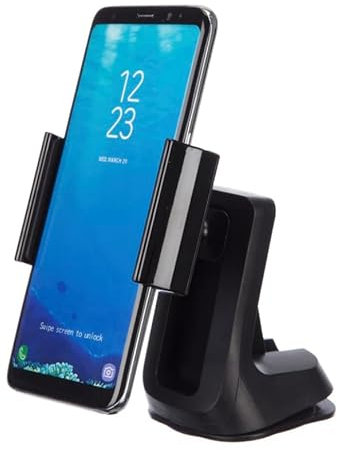 Monarch Gadgets & Accessories Ltd CM-101 - Soporte universal de coche para teléfonos inteligentes, se adapta a dispositivos de 2.1 a 3.1 pulgadas de ancho, almohadilla de gel reutilizable, rotación de