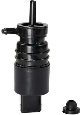 LUOWEINA Scheibenwaschpumpe, passend for BMW, E46 E38 E39 E60 E65 E53 67126934159 Wischer-Frontscheibenmotor mit Tülle Waschwasserpumpe für Scheibenwaschanlage