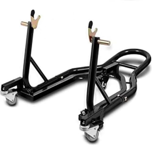 CRUIZER Béquille déplace moto Arrière Mobile avec roues Noir