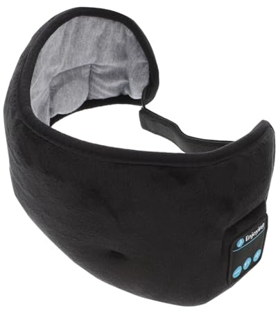 SHERCHPRY Máscara De Ojos Para Dormir Antifaz Ajustable Para Viajes Auriculares Para Descanso Máscara Opaca Inteligente Música Manos Libres