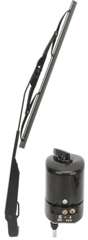 Jiawu Utv Scheibenwischer-Set, Wischerblatt und Wischermotor-Eratz, Elektromotor Universal-Scheibenwischer, Kompatibel Mit Traktor, OEM 01287358 0390506510 7731000001