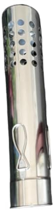 Tent, Spark Guard, Windproof, Stainless Steel Portable Chimney Extension for Outdoor Fireplace