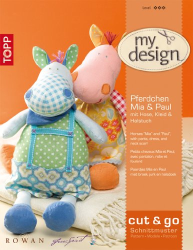 my design Pferdchen Paul & Mia: mit Hose, Kleid & Halstuch (my design: Schnittmuster)
