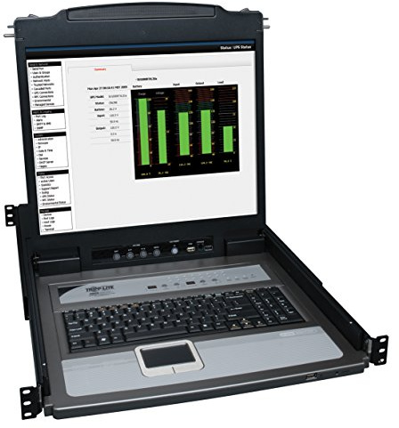 Tripp Lite 16-Port KVM Rack Console PS2/ USB w/19 Inch LCD & Combo Cables (B020-U16-19-K)
