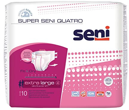 Super Seni Quatro - Gr. X-Large - 4200 ml - PZN 03150467 - (60 Stück)