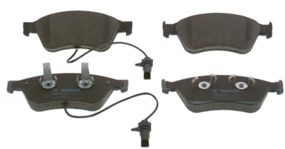 Bosch BP1111 - Auto Bremsbeläge vorne - Bosch-Qualität - für leises Bremsen mit wenig Staub - ECE-R90 zertifiziert - kupferfrei - 1 Set mit 4 Bremsbelägen