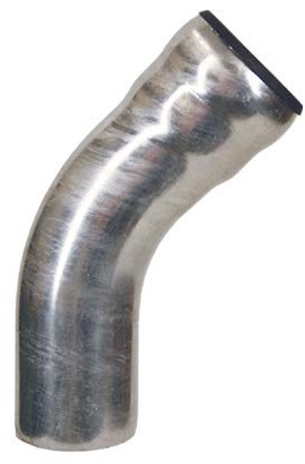 LORO X Bogen mit 1 Muffe - DN50 x 45°