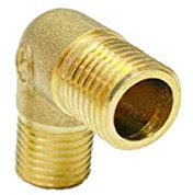 Pangyoo PYouo-Messing Schlauchverbinder Messing Schlauchkupplung Winkelstück, 6mm 8mm 10mm 12mm 16mm bis 1/4 1/8 1/2 3/8 BSP Außengewinde Barbed Kupplungsgelenk-Adapter, Dickes Material