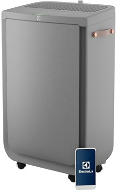 Electrolux Pure Multi 700, Luftreiniger, WLAN, Ventilatorfunktion, reine Luft, HEPA-Filtration in 4 Stufen, 73 m² max, leise, EPU72571UG, Hellgrau