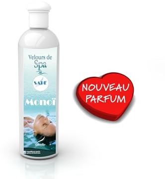 Camylle - Velours de Spa safe MONOÏ - Parfum pour l'eau du Spa - Une fragrance solaire et florale - 250ml