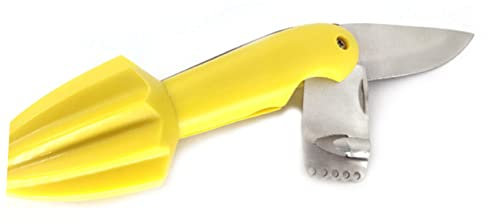 MAGICLULU Presse-agrumes Manuel Zesteur De Citron Cône De Citron Presse-agrumes Domestique Facile à Nettoyer Jaune