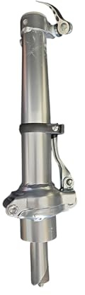 cyclingcolors attacco Manubrio pieghevole bici argento regolabile 22,2mm
