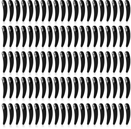 AOZUO 100 espátulas cosméticas, pequeñas cucharas de silicona, espátulas cosméticas, espátulas cosméticas, espátulas cosméticas, espátulas de maquillaje, espátulas de maquillaje, espátulas cosméticas