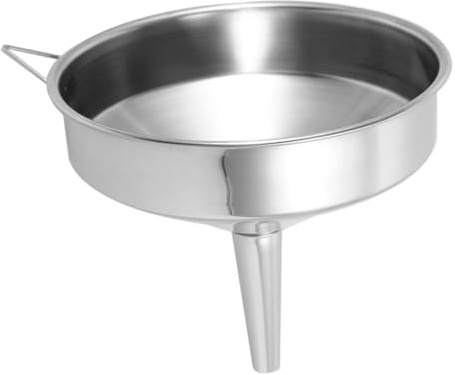 Alipis Embudo Industrial De Acero Inoxidable De Gran Diámetro Para Manejo De Líquidos Automotrices e Industriales Fácil Limpieza