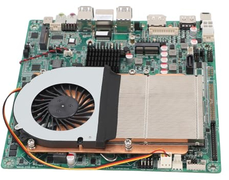 Cuifati Mini Itx Motherboard LGA1700 DDR4 64 Go Prise en Charge USB 3.0 M.2 pour UHD Graphics 730 avec Radiateur Cuivre Slim pour PC HTPC Workstation