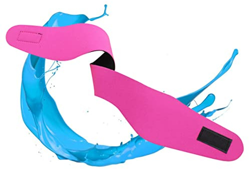 TOYANDONA Diadema De Natación Para Niños y Adultos, Banda De Neopreno Rosa M, Ajuste Cómodo, Protección Auditiva, Para Natación, Buceo, Yoga y Deportes Acuáticos Al Aire Libre