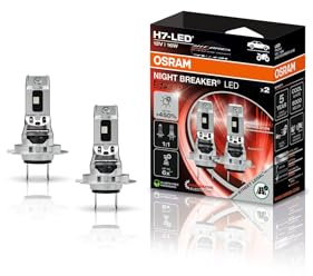 OSRAM NIGHT BREAKER LED SPEED H7 450, LED-Fern- und Abblendlicht mit Straßenzulassung, bis zu 450% mehr Helligkeit, 6000K,schnelle Installation, kein mechanisches Zubehör notwendig, LEDEC02 integriert