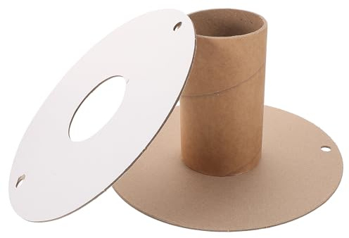 Toddmomy Carrete Organizador de Cables de Papel Compacto y Resistente Carrete para Cuerdas y Cables Eléctricos Solución Práctica Oficina y Hogar