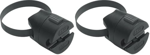 ABUS Halter QuickSnap RBU - Fahrradschloss Halterung für den sicheren Transport von Kabelschlössern, Schwarz